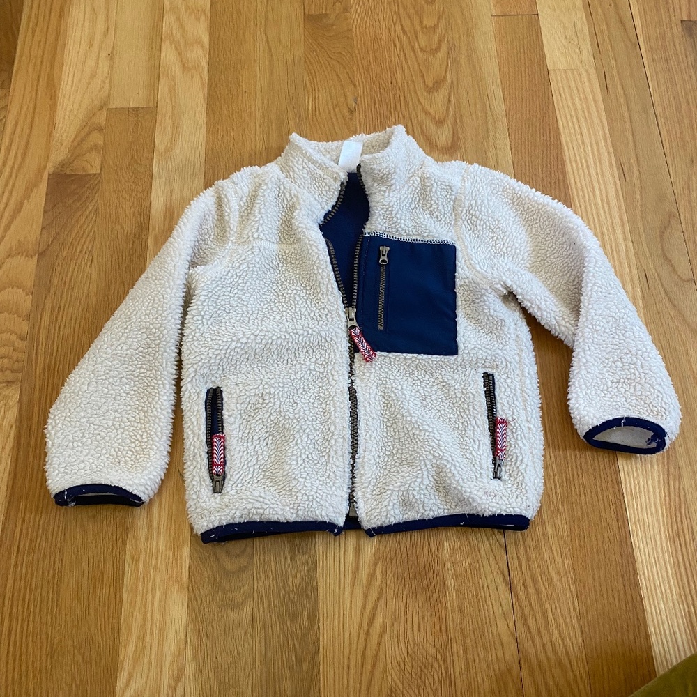 Carters faux shearling jacket